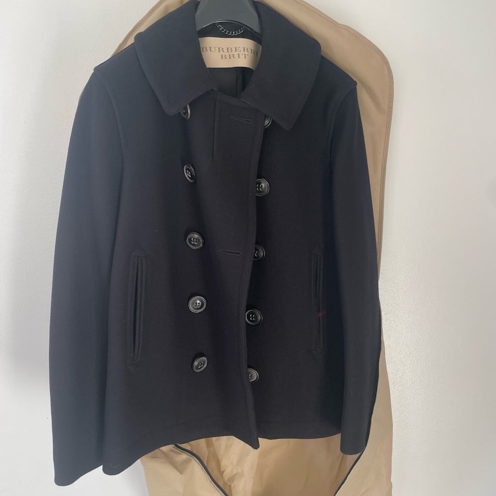 Burberry Wool Pea Coat